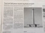 Réouverture du phare en juin (ouest-france 30-05-2020) en grand format (nouvelle fenêtre)