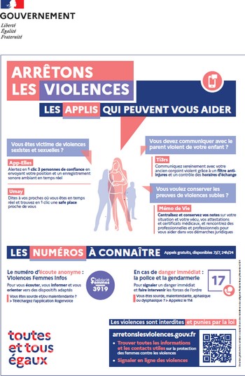 Arrêtons les violences - voir la transcription ci-dessous