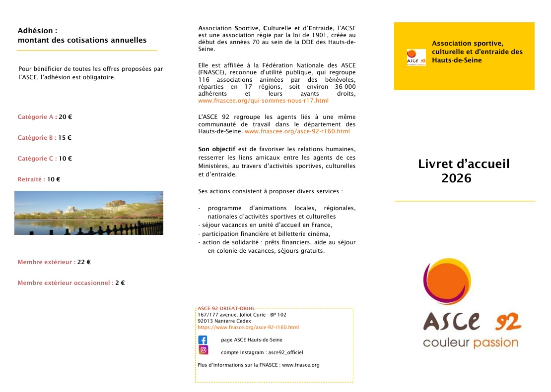 Image 1 : recto plaquette annuelle asce 2